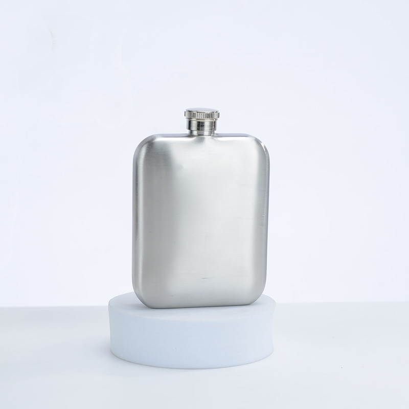 Pot carré de 6 oz 170 ml, couleur naturelle