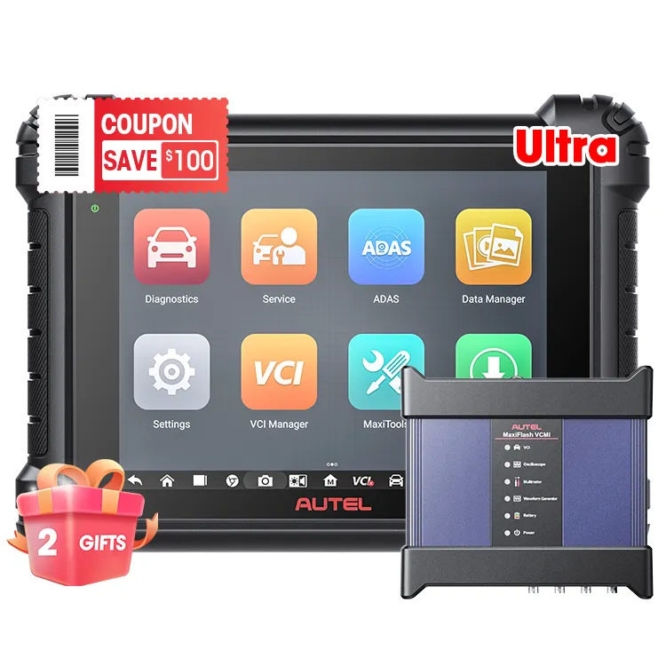 Autel Maxisys Ultra diagnóstico automotriz máquina de reparación de automóviles Obd2 Ecu programación vehículo escáner herramienta de diagnóstico para todos los coches