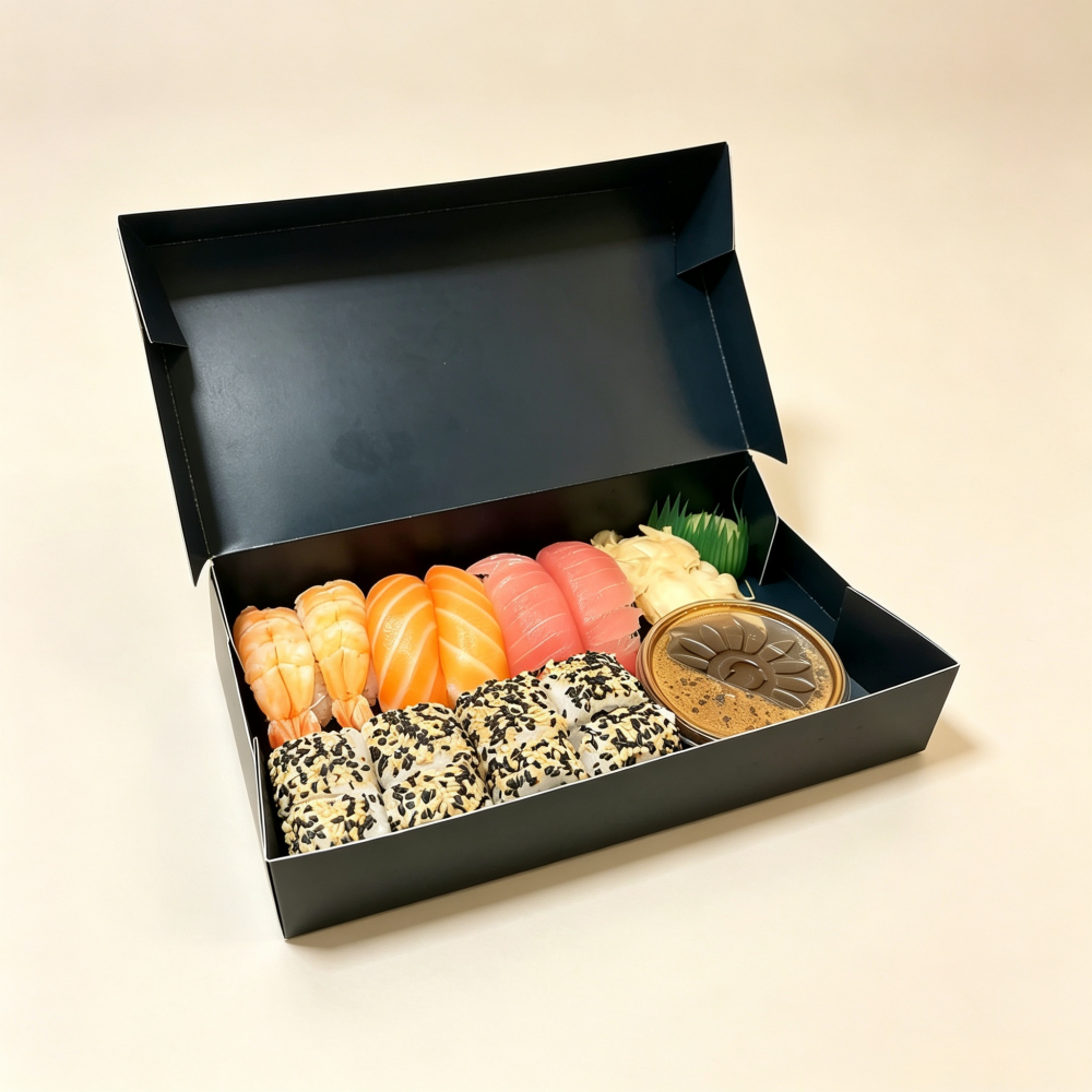 Sushi Six Corner Box