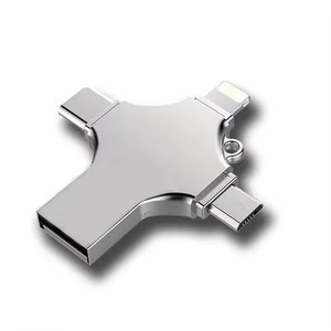4-in-1 çok fonksiyonlu OTG USB Flash sürücü, Android tip-c Pendrive, 3.0 depolama diski için uygun - Product Image 1