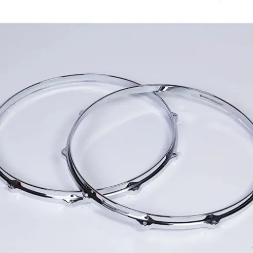 Großhandel 14 "Druckguss Snare Trommel Hoop 3,0mm Aluminium Legierung Druckguss Snare Rim