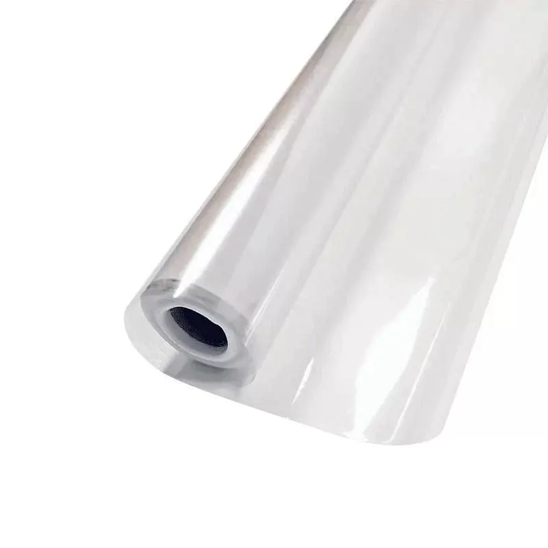 Film de protection de table transparent auto-adhésif brillant pour salle à manger autocollant Transparent étanche pour protecteur de dosseret de cuisine