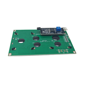 Ardu Serial IIC/I2C/TWI 2004A 2004 giallo verde/blu caratteri Display modulo LCD 20x4 - Product Image 5