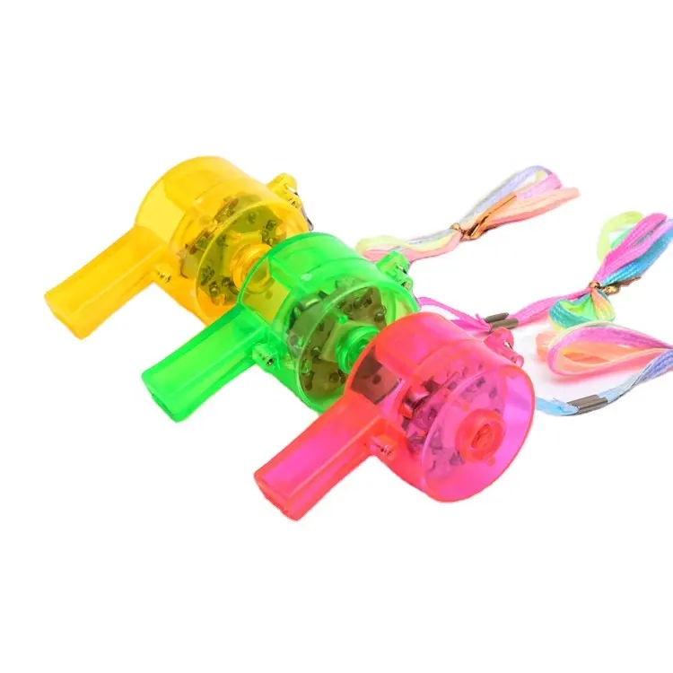 صافرة أطفال LED ملونة متعددة الوظائف الأعلى مبيعًا للأمن
