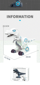 2.4G電気ラジオリモコンRc恐竜ロボット玩具 - Product Image 6