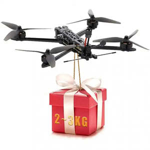 Gece görüş kamera ile DroView FPV yarış Drones 7 inç ağır yük uzun süre uçuş ve 10km görüntü iletim büyük stok - Product Image 3
