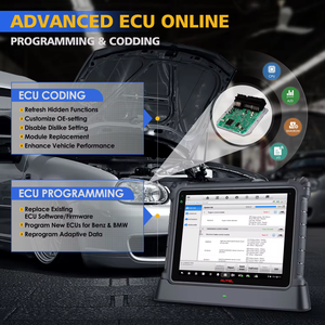 2024 yeni Autel MaxiSys Ultra EV otomatik teşhis tarayıcı teşhis topoloji ECU programlama ve kodlama ile elektrikli araç için