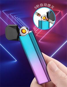 זול עשן חנות חנות usb אור חשמלי מצית הסיגריה קריסטל בהיר דדון פחזניות tpd בהיר לוגו מותאם אישית - Product Image 4