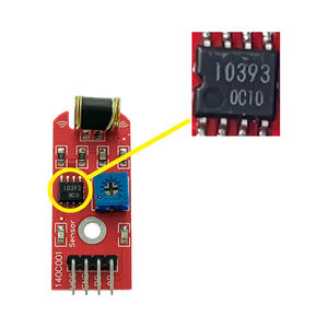 Modulo sensore di vibrazione TZT 801s per Arduino Open Source LM393 3-5VDC TT Logic - Product Image 5