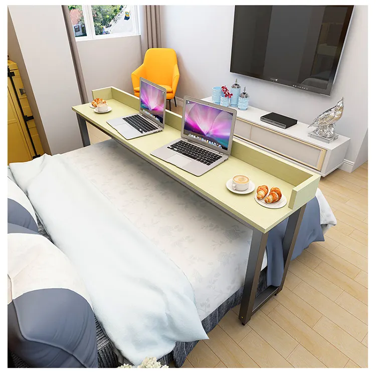 Escritorio de ordenador multifunción para cama cruzada, mesa de mesita de noche para hombre perezoso, portátil, mesa de aprendizaje móvil