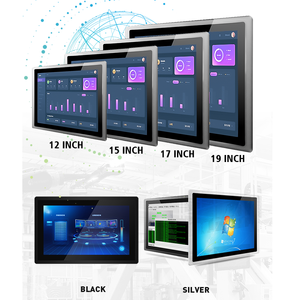 Low Cost 19&quot; I3/ I7/i9 Touch Screen Wall Mount Pc <strong>Embedded</strong> Industrial Tablet Desktop <strong>Computer</strong> Rugged All in One PC - Product Image 2