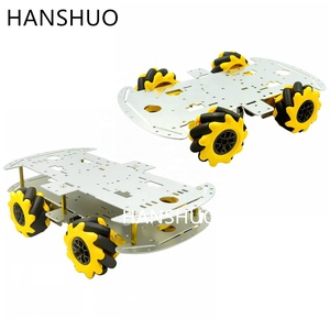 Mecanum Wheel Omni direktion ales Roboter-Auto-Chassis-Kit mit 4-teiligem TT-Motor für Arduino für Raspberry Pi DIY-Spielzeug teile