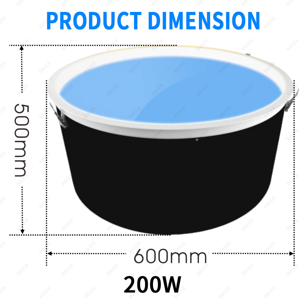 L600 * H500mm-200w