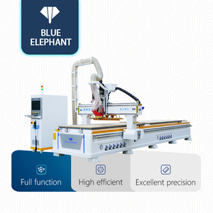 効率的な木工CNC 1325 1530ネスティング家具製造機ATC CNCルータマシンローディングおよびアンロード付き - Product Image 1