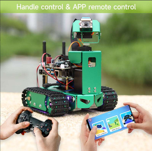 Jetbot AIロボットカーキットJetson Nano 4GB用3DOFリフトHDカメラ自動運転オブジェクト追跡Pythonプログラミング - Product Image 5