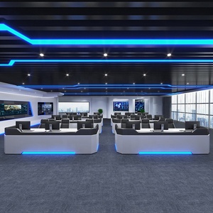 Monitoring <strong>Center</strong> Console Modern Technology Paint Console Command <strong>Center</strong> Dispatching Console Computer Desk - Product Image 3