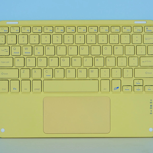 复古打字机机械无线键盘和可折叠显示带触控板的现代无线键盘 - Product Image 1