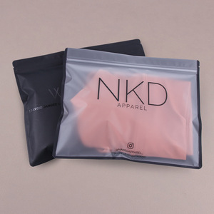 GRS Custom Logo Printing Packaging <strong>Pouch</strong> Clothing Garment Packing Eco Friendly Zip Lock Mailing Bags - Product Image 3