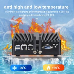 Industrieller eingebetteter Computer Intel 11. Generation Core I5 I7 Win 11 Lüfter loser Mini-PC für Industrie computer - Product Image 2