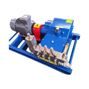 Electric <strong>Pipeline</strong> Pressure <strong>Testing</strong> Machine 100bar-500bar <strong>Hydrostatic</strong> <strong>Testing</strong> New Condition Industrial Cleaning Pump Engine Motor - Product Image 2