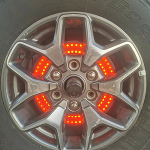 ไฟล้อสำรองสำหรับฟอร์ด Bronco 2021 2022 2023 2/4ประตู Plug And Play Wheel Light 3rd เบรคที่สามไฟแดงสด - Product Image 4