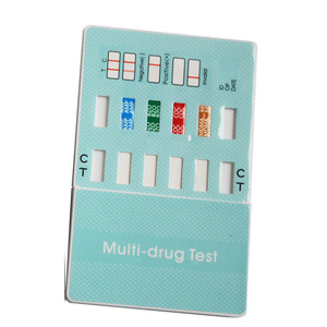 クイック尿薬物検査ワンステップ多剤DOAスクリーニングテストディップカード8パラメータ - Product Image 1