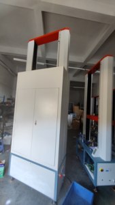 Macchina per prove di resistenza alla trazione 5KN elettronica apparecchiature da laboratorio strumenti di prova - Product Image 6