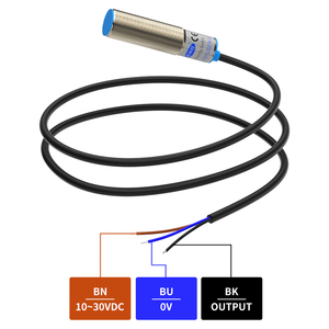 M12 IP67 Waterproof Proximity <strong>Capacitive</strong> Switch <strong>Sensor</strong> Round <strong>Capacitive</strong> Proximity <strong>Sensor</strong> - Product Image 4