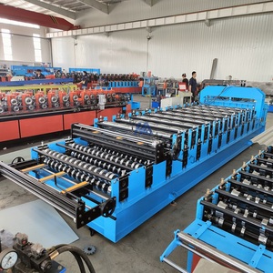 中国供应商金属屋面板板材滚压成型机建筑材料机械仿形瓷砖制造机 - Product Image 5
