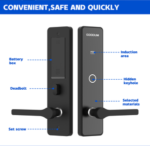 GOODUM Smart <strong>Lock</strong> System Electronic Security Card Entry <strong>Keys</strong> for Hotel Doors with <strong>Lock</strong> Management Software Genre Smart <strong>Locks</strong> - Product Image 5