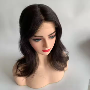 欧洲体波上衣高品质处女头发准备发货8*10蕾丝正面迷你女性假发