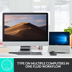 罗技MX Keys无线键盘双模式可充电背光符合人体工程学的罗技MX Keys键盘 - Product Image 4