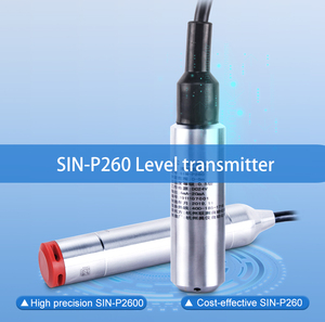 4-20mA 0-10V Transmisor de nivel de líquido sumergible duradero personalizado Sensor de nivel de agua - Product Image 4