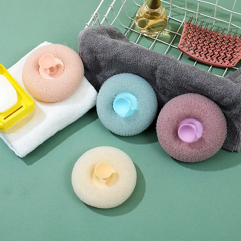 Wholesale Japanese Spa Body Massage Bath Balls Reusable Exfoliating Skin Cleaning Bath Sponge for Women and Men
