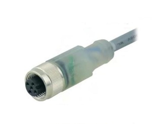 ขั้วต่อ M12 5ขาขั้วต่อตัวผู้ M12 4Pin PCB แบบมีมุมล็อกด้านหน้า M12กับ DB9 - Product Image 4