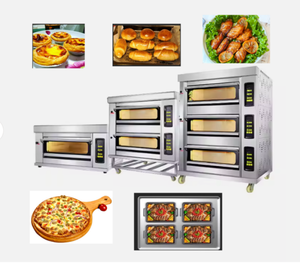 Commercial Baking Equipment 3 Deck 6 Trays LPG NG <strong>Gas</strong> <strong>Oven</strong> for Bakery Bread or Cake with Digital Temperature Display - Product Image 2