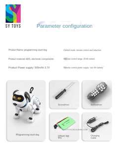 SY <strong>Programming</strong> Electric Remote Control <strong>Smart</strong> Robot Intelligent Dog Toy - Product Image 4