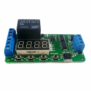 DR42A01 relè di temporizzazione a doppio canale 12V Display digitale DPDT0.1-9999 multifunzione Timer di ritardo relè interruttore di controllo del tempo relè - Product Image 6