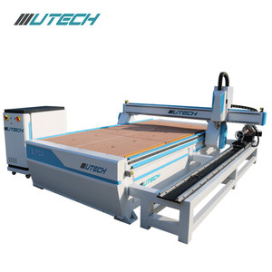 UTECH-enrutador de escritorio para madera dorada, máquina enrutadora de 4 ejes, 2000x3000, cnc30183, 1325 cnc, fabricada en China, Polonia - Product Image 5