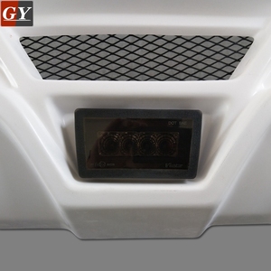 Fiberglas VRS ULTIMATE 16VER tarzı arka tampon SUBARU 07-11 GR # (GRF GRB) WRX STI HATCHBACK - Product Image 5