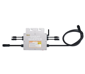 1000W Grid Tie Micro Inverter DC30-60V AC110/220V Auto Pure Sine Wave <strong>Output</strong> With <strong>WIFI</strong> Communication MPPT Stackable Solar <strong>Input</strong> - Product Image 1