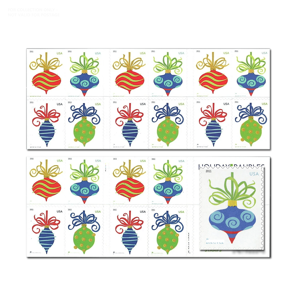 Adornos navideños blancos Y174 2011