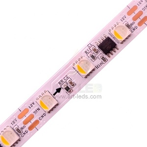 UCS2904 RGBW Светодиодная лента DC12V 60 светодиодов/м красочный адресуемый декоративный свет внешняя 2904 Пиксельная полоса света