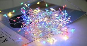 Guirnalda de luces LED a prueba de agua, con temporizador de 8 modos, alimentada por USB, control remoto, 100 unidades - Product Image 6