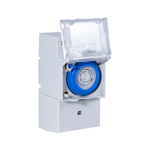 DAQCN SUL181d Programmier barer 15 Minuten mechanischer Timer 24-Stunden-Zeitschalter mit 16A max. Strom
