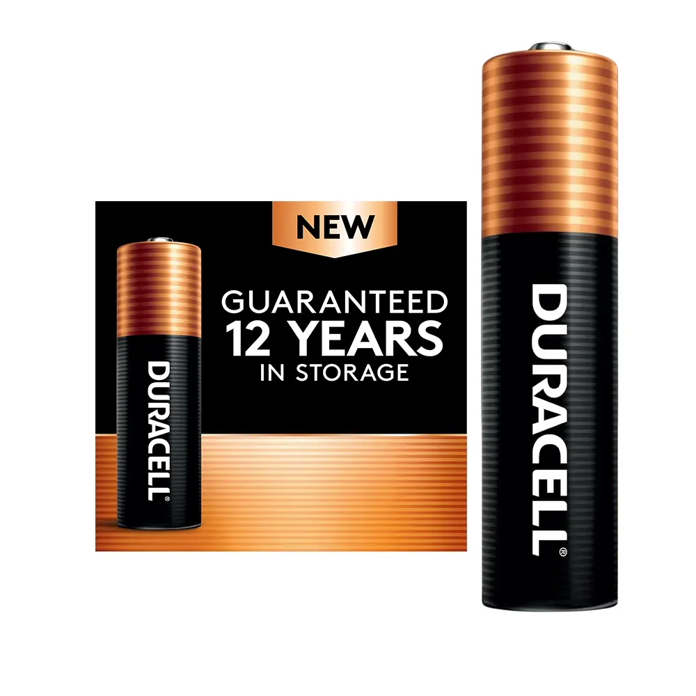 Duracell Coppertop AAA piller 16 sayım paketi üçlü bir pil ile uzun ömürlü güç, alkalin AAA pil ev için