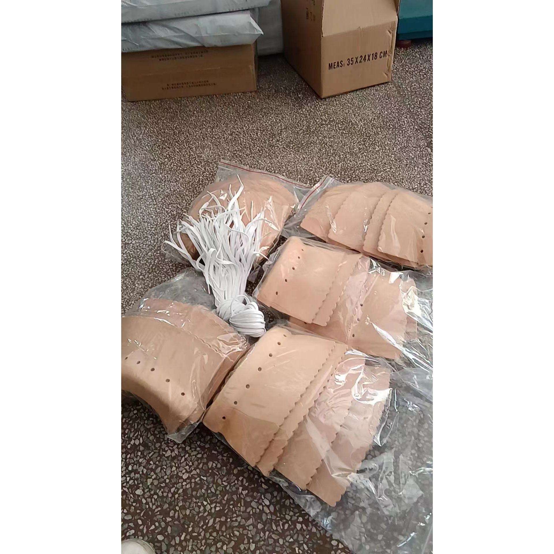 Cuir de vachette de haute qualité 6 sets