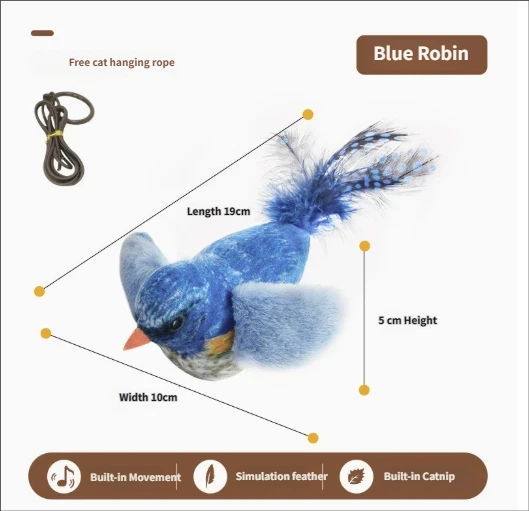 Robin bleu