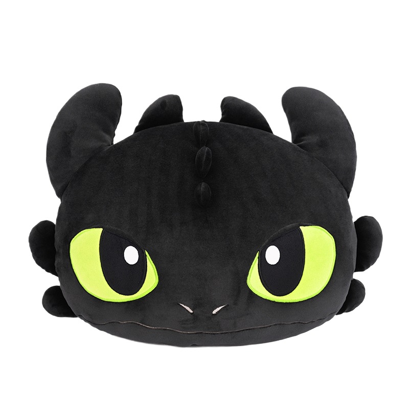 Oreiller en peluche cool Night Fury (39x14x29cm)
