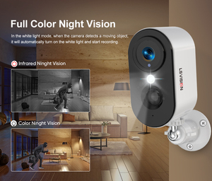 LS Vision กล้อง3MP แบตเตอรี่4G /wifi พร้อมกล้องเครือข่ายปรับเอียงแพนเสียงสองทิศทางมองเห็นในเวลากลางคืน - Product Image 5